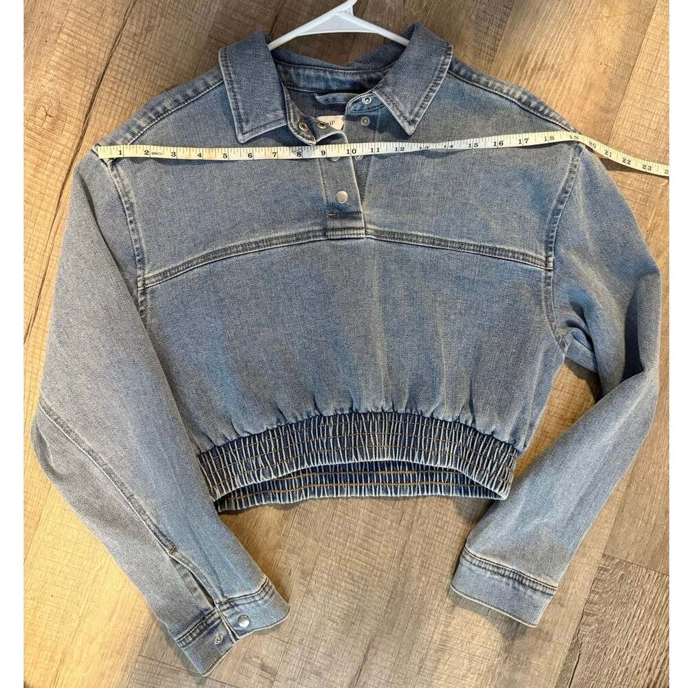 Vanilla Star M Pull Over Denim Long Sleeve with Elastic Band